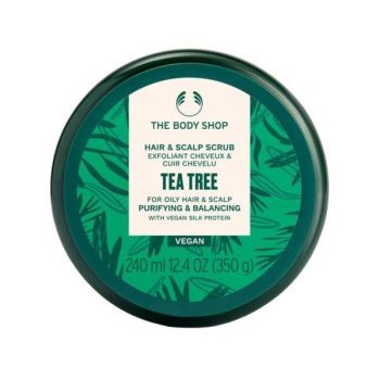 Exfoliant Purificator si Echilibrant Pentru Par Si Scalp Tea Tree The Body Shop, 240 ml