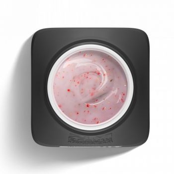 Gel UV 2M - No Filing Milky Rose with Flakes 30gr