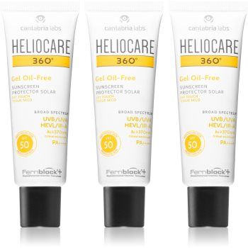 Heliocare 360° Gel Oil-Free gel pentru plaja SPF 50