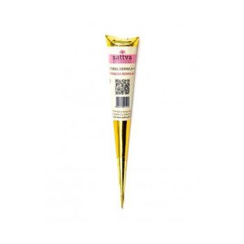 Henna Tattoo - henna pentru tatuaje temporare – Sattva Ayurveda, 30 ml Henna Tattoo - henna pentru tatuaje temporare – Sattva Ayurveda, 30 ml