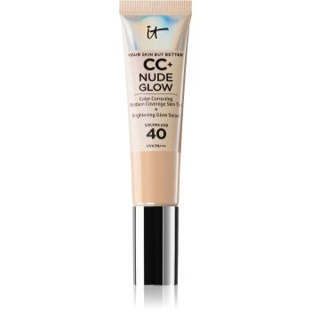 IT Cosmetics Your Skin But Better CC + Nude Glow crema CC pentru o piele mai luminoasa