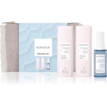KERASILK Essentials Repairing Set Seturi pentru voiaj pentru păr uscat și deteriorat