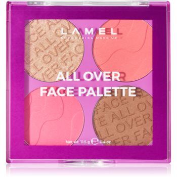 LAMEL All-Over Face Palette paleta pentru intreaga fata