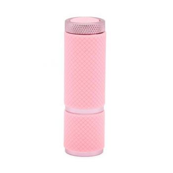 Lampa pentru unghii LED/UV, lanterna, 9 becuri, pink