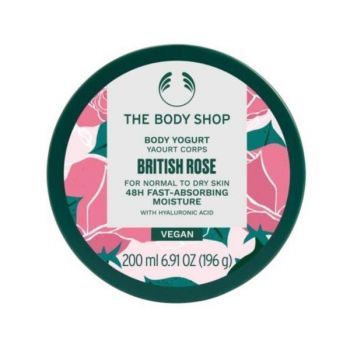 Lotiune de corp cu Iaurt The Body Shop British Rose, 200 ml
