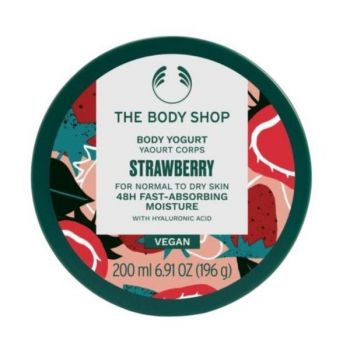 Lotiune de corp cu Iaurt The Body Shop Strawberry, 200 ml Lotiune de corp cu Iaurt The Body Shop Strawberry, 200 ml