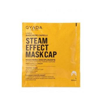 Masca de par anti-frizz tip casca cu efect termic Gyada, 1 buc