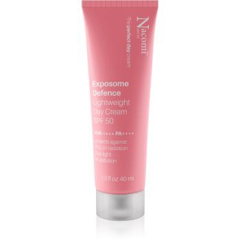 Nacomi Next Level Exposome defence crema de zi usoara SPF 50