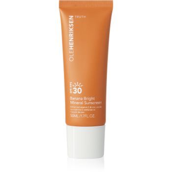 OLEHENRIKSEN Truth Banana Bright Mineral Sunscreen SPF 30 crema de soare pentru fata cu vitamina C