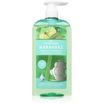 PAPOUTSANIS Karavaki Control & Detox șampon pentru scalp gras și uscat