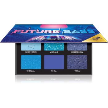 Rude Cosmetics EDM Collection paletă cu farduri de ochi