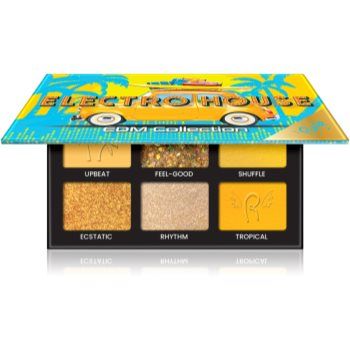 Rude Cosmetics EDM Collection paletă cu farduri de ochi