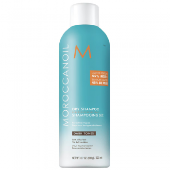 Sampon uscat Moroccanoil Dry Shampoo Dark Tones pentru par inchis la culoare 323ml