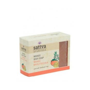 Sapun cu glicerina si mango, - Sattva Ayurveda, 125 g