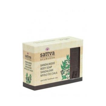 Sapun cu glicerina si santal, - Sattva Ayurveda, 125 g
