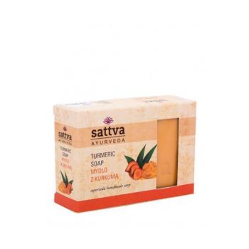 Sapun cu glicerina si turmeric, – Sattva Ayurveda, 125gr