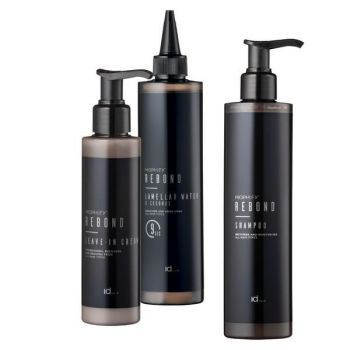 Set Tratament Turbo Niophlex Rebond 9 secunde (Sampon 300 ml + Apa Lamelara Reparatorare 300 ml + Crema 125 ml)