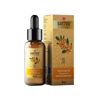 Ulei de argan organic, – Sattva Ayurveda, 50 ml