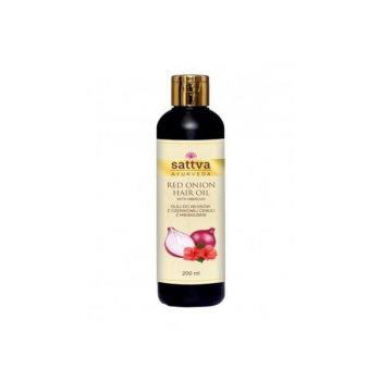 Ulei de ceapa, anticadere si crestere par, - Sattva Ayurveda, 200 ml