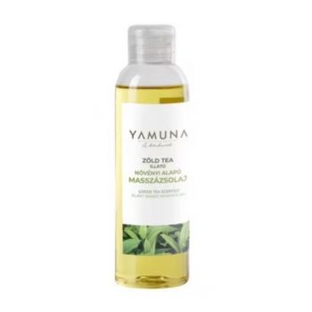 Ulei de masaj cu ceai verde Yamuna, 250 ml