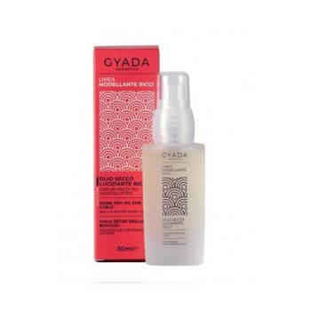 Ulei de par leave-in pentru par cret, ondulat, Gyada Cosmetics, 30 ml