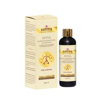 Ulei masaj Pitta, – Sattva Ayurveda, 200 ml