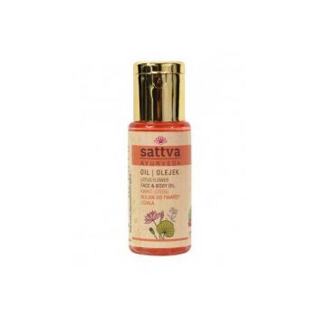 Ulei pentru fata si corp cu Lotus, – Sattva Ayurveda, 50 ml