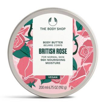 Unt Hrănitor de Corp The Body Shop British Rosem 200 ml