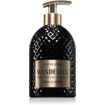 Vivian Gray Wonderful Oriental Woods sapun lichid delicat pentru maini