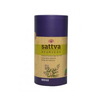 Vopsea Henna Indigo, 150gr – Sattva Ayurveda