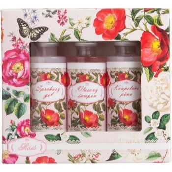 Bohemia Gifts & Cosmetics Roses set cadou cu aromă de trandafiri