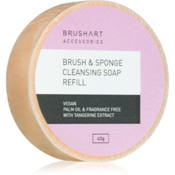 BrushArt Accessories Brush & Sponge cleansing soap sapun pentru curatare pentru pensule cosmetice