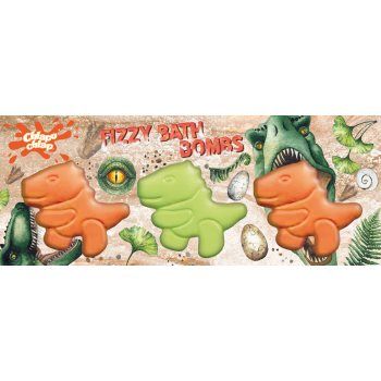 Chlapu Chlap Dinosaurs Bombe efervescente de baie