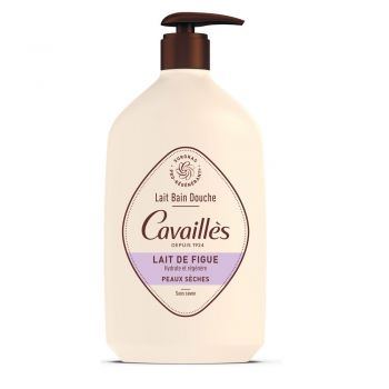 Gel de dus hidratant cu lapte de smochine Roge Cavailles, 1000 ml (Gramaj: 1000 ml)