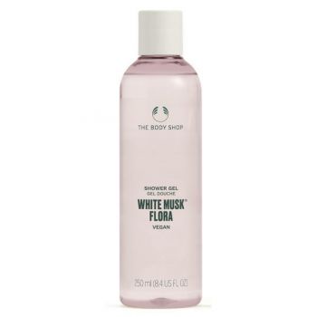 Gel pentru Dus White Musk Flora The Body Shop, 250 ml