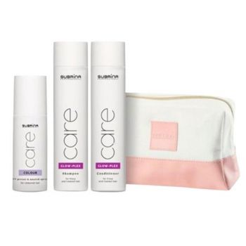 Kit de Vara pentru Parul Vopsit - Subrina Professional Glow-Plex Summer Pack, 1 set