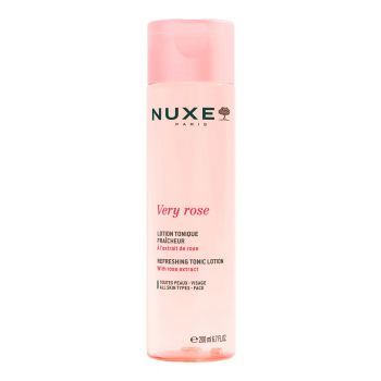 Lotiune tonica pentru toate tipurile de ten Nuxe Very Rose, 200 ml (Gramaj: 200 ml)