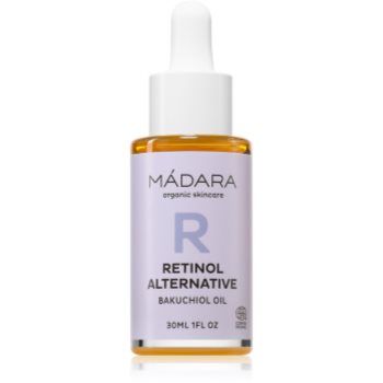 MÁDARA Retinol Alternative Bakuchiol Oil ulei facial de reintinerire cu efect de hidratare