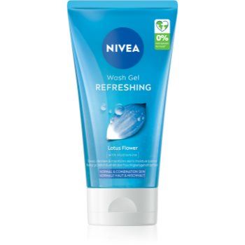 NIVEA Refreshing gel fresh de curatare pentru piele normală și mixtă