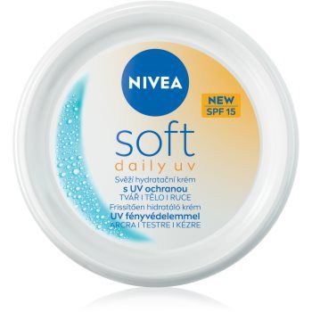 NIVEA Soft Daily UV loțiune protectoare hidratantă corp si fata