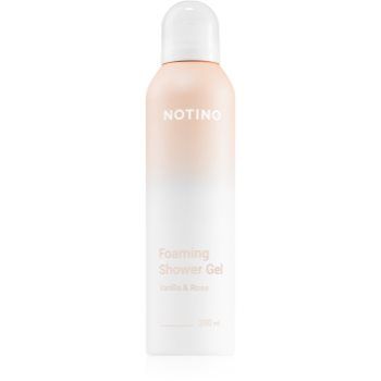 Notino Foaming Shower Gel Vanilla & Rose spumă pentru duș
