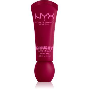 NYX Professional Makeup Smushy Matte Lip Balm balsam de buze cu efect matifiant
