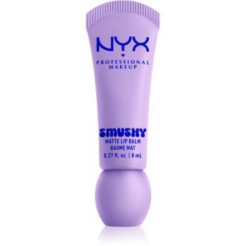 NYX Professional Makeup Smushy Matte Lip Balm balsam de buze cu efect matifiant