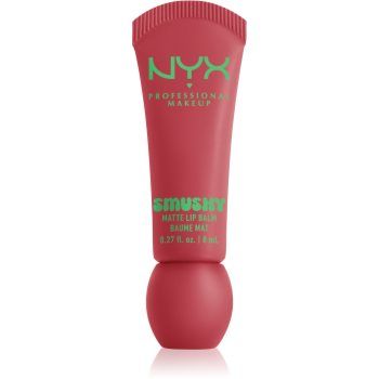 NYX Professional Makeup Smushy Matte Lip Balm balsam de buze cu efect matifiant