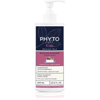 Phyto Kids Intense Curls Magic Shampoo & Body Wash Gel de dus si sampon pentru copii