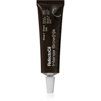 RefectoCil Intense Brow[n]s Base Gel vopsea pentru sprancene si gene cu textura de gel