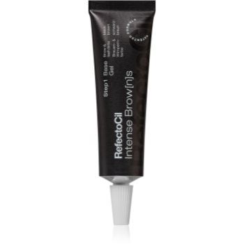 RefectoCil Intense Brow[n]s Base Gel vopsea pentru sprancene si gene cu textura de gel