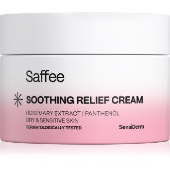 Saffee SensiDerm Soothing Relief Cream cremă calmantă pentru ten uscat și sensibil