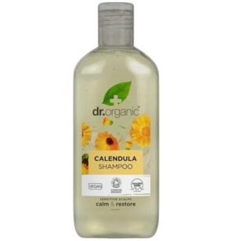 Sampon Bio cu galbenele organice Dr.Organic, 265 ml