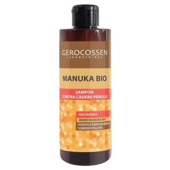 Sampon Contra Caderii Parului - Gerocossen Manuka Bio, 400 ml